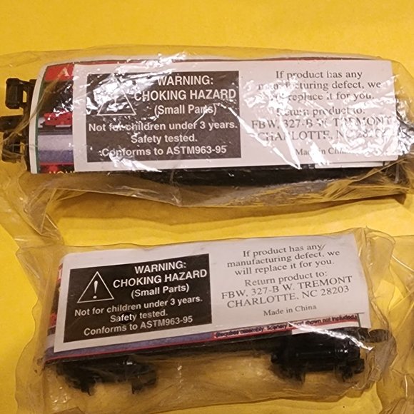 Shell Oil Train Set Die Cast 4 Pieces - New Sealed 1996 🚂🚂🚂🚂 - Picture 6 of 8